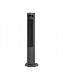 Duux Fan | Elevate | Tower Fan | Gray | Diameter 29 cm | Number of speeds 12 | Oscillation | 4-40 W
