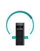 Duux Fan | Elevate | Tower Fan | Gray | Diameter 29 cm | Number of speeds 12 | Oscillation | 4-40 W