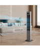 Duux Fan | Elevate | Tower Fan | Gray | Diameter 29 cm | Number of speeds 12 | Oscillation | 4-40 W