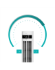 Duux Fan | Elevate | Tower Fan | White | Diameter 29 cm | Number of speeds 12 | Oscillation | 4-40 W