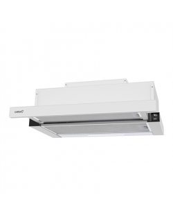CATA Hood TFH 6630 Telescopic, Energy efficiency class A+, Width 60 cm, 605 m³/h, Touch control, LED, White