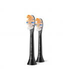 Philips Replacement brush heads | HX9092/88 Sonicare Premium All-in-One | Heads | For adults | Number of brush heads included 2 | Black