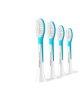 Philips Replacement brush heads | HX6044/90 Sonicare For Kids7+ | Heads | For kids | Number of brush heads included 4 | White/Blue