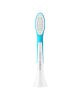 Philips Replacement brush heads | HX6044/90 Sonicare For Kids7+ | Heads | For kids | Number of brush heads included 4 | White/Bl