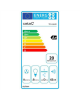 CATA Hood TFH 6630 Telescopic, Energy efficiency class A+, Width 60 cm, 605 m³/h, Touch control, LED, White