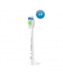 Philips Replacement brush heads | HX6068/87 Sonicare Optimal White | Heads | For adults | Number of brush heads included 8 | White