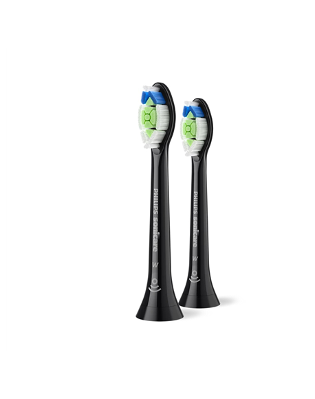 Philips Replacement brush heads | HX6062/88 Sonicare Optimal White | Heads | For adults | Number of brush heads included 2 | Bla