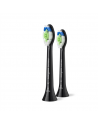 Philips Replacement brush heads | HX6062/88 Sonicare Optimal White | Heads | For adults | Number of brush heads included 2 | Black