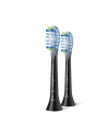 Philips Replacement brush heads | HX9042/88 Sonicare Premium Plaque Defence | Heads | For adults | Number of brush heads included 2 | Black