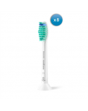 Philips Replacement brush heads | HX6018/87 Sonicare ProResults | Heads | For adults | Number of brush heads included 8 | Black