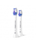 Philips Replacement brush heads | HX6052/87 Sonicare Sensitive | Heads | For adults | Number of brush heads included 2 | White