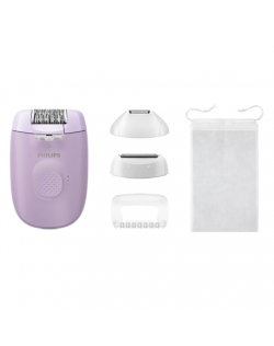 Philips Epilator | BRE257/00 Series 4000 | Number of power levels 2 | Purple