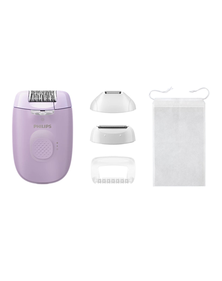 Philips Epilator | BRE257/00 Series 4000 | Number of power levels 2 | Purple