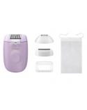 Philips Epilator | BRE257/00 Series 4000 | Number of power levels 2 | Purple