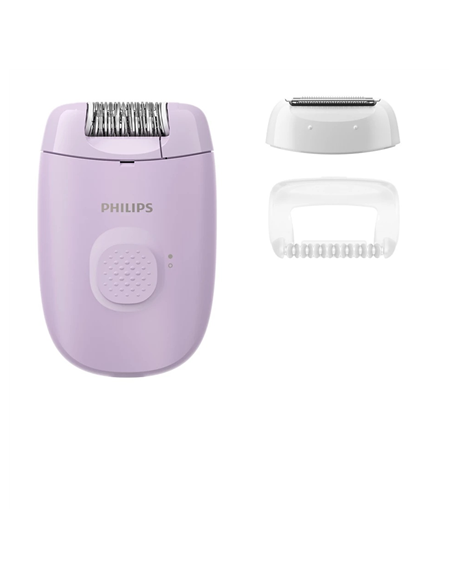 Philips Epilator | BRE237/00 Series 2000 | Number of power levels 1 | Purple
