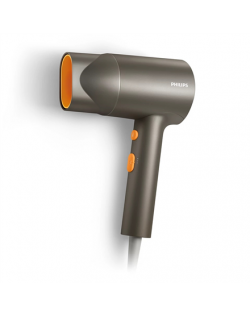 Philips Hair Dryer | BHD321/00 3000 Series | 1600 W | Number of temperature settings 2 | Ionic function | Grey/Orange