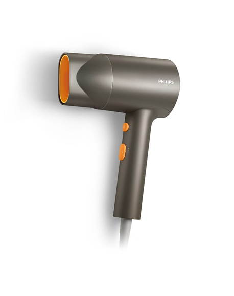 Philips Hair Dryer | BHD321/00 3000 Series | 1600 W | Number of temperature settings 2 | Ionic function | Grey/Orange