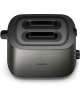 Philips Toaster | HD2651/80 Viva Collection | Power 1050 W | Number of slots 2 | Housing material Metal | Black