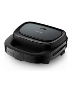 Philips Sandwich Maker | HD2332/90 3000 Series | 750 W | Number of pastry 2 | Belgium | Black