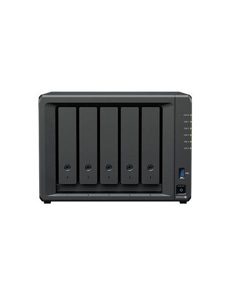 Synology DiskStation | DS1525+ | AMD Ryzen | V1500B | 8 GB | DDR4 | Black