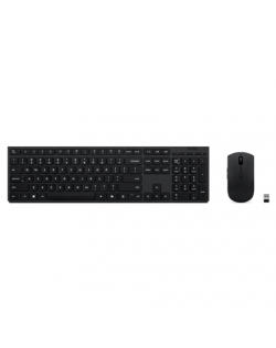 Lenovo Professional | Keyboard and Mouse Combo | Wireless | US English | Bluetooth | Grey | 2.4 GHz