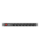 Lanberg Power Distribution unit 200 cm, 7 outlets, black | Lanberg