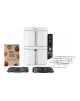 Ninja SL400EUWH double hot air fryer white | NINJA