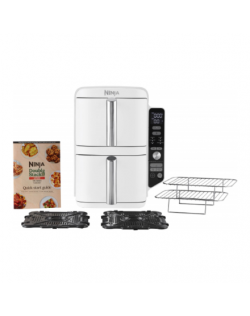 Ninja SL400EUWH double hot air fryer white | NINJA