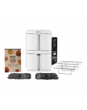 Ninja SL400EUWH double hot air fryer white | NINJA