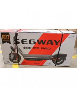 SALE OUT. Ninebot by Segway eKickScooter F3 Pro E | Segway F3 Pro E | eKickScooter | Up to 25 km/h | 10 " | 22 month(s) | Black 