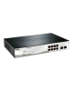 D-LINK DGS-1210-10P, Gigabit Smart III Switch with 8 10/100/1000Base-T PoE ports and 2 combo 1000Base-T/MiniGBIC (SFP) ports, 802.3x Flow Control, Port Trunking, 802.1Q VLAN, 802.1p Priority Queues, Port mirroring, Jumbo Frame support, 802.1D STP, ACL, LLDP, Cable Diagnostics, Voice VLAN, CLI | D-Link | 24 month(s)