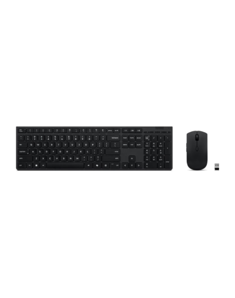 Lenovo Professional | Keyboard and Mouse Combo | Wireless | Russian/Cyrillic | Black | 2.4 GHz, Bluetooth