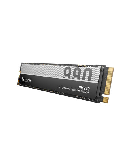 Lexar SSD | NM990 | 1000 GB | SSD form factor M.2 2280 | Solid-state drive interface NVMe | Read speed 14000 MB/s | Write speed 