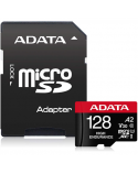 ADATA AUSDX128GUI3V30SHA2-RA1 Memory Card 128 GB, MicroSDXC, Flash memory class 10, Adapter, 80 MB/s, 100 MB/s