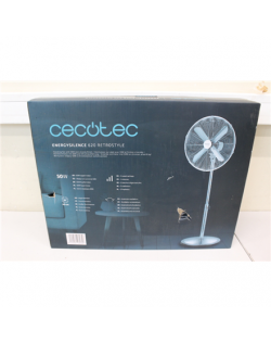 SALE OUT. Cecotec EnergySilence 620 Retrostyle stand fan | Cecotec EnergySilence 620 Retrostyle | Stand Fan | DAMAGED PACKAGING,