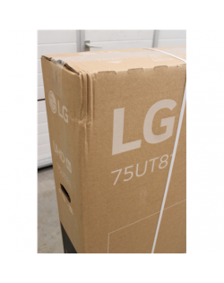 LG LED LCD TV | 75UT81003LA | 75 | Smart TV | webOS24 | 4K UHD | DAMAGED PACKAGING