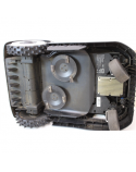 SALE OUT. Ecovacs GOAT A3000 LiDAR Lawn Mower, Robot, Efficiency 400 m²/h, Dual LiDAR + Camera, White/Black | Ecovacs | Lawn Mower | GOAT A3000 LiDAR | USED, DIRTY, MISSING INNERT PACKAGING, MISSING 3 PCS SCREWS | 5000 Ah