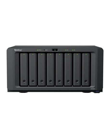 Synology DiskStation | DS1825+ | AMD Ryzen | V1500B | 8 GB | DDR4 | Black