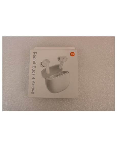 SALE OUT. Redmi Buds 4 Active, White | Xiaomi Redmi Buds 4 Active | Earbuds | Bluetooth | White | DEMO
