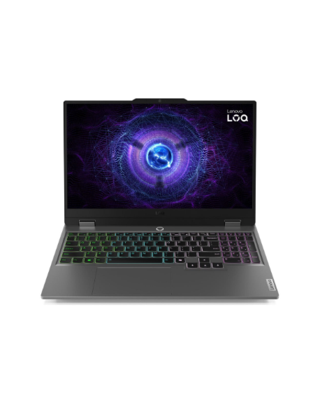 Lenovo LOQ 15IAX9 15.6 FHD i5-12450HX/24GB/512GB/NVIDIA GF RTX 4050 6GB/No OS/ENG Backlit kbd/Grey/2Y Warranty | Lenovo