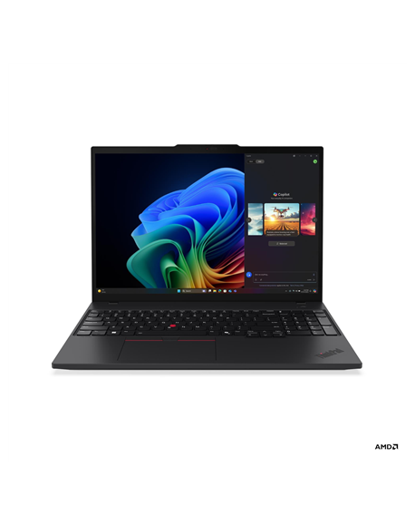 Lenovo Thinkpad T16 G4 AMD | Black | 16 " | IPS | WUXGA | 1920 x 1200 pixels | Anti-glare | AMD Ryzen AI 5 PRO | 340 | 32 GB | S