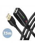 AXAGON Active extension cable, 7.5 m | ADR-207 | USB Type-A to USB Type-A