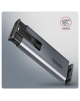 AXAGON External USB-C 10Gbps metal box with info display for M.2 NVMe and SATA SSD | EEM2-SD2