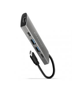AXAGON Multi-port USB-C 10Gbps hub, 13cm | HMC-5G21
