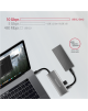 AXAGON Multi-port USB-C 10Gbps hub, 13cm | HMC-5G21