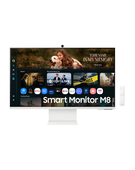 Samsung LS32FM801UUXDU | 32 " | VA | 16:9 | 60 Hz | 4 ms | 3840 x 2160 pixels | 400 cd/m² | HDMI ports quantity 1 | White