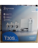 SALE OUT. Ecovacs DEEBOT T30S COMBO Vacuum cleaner,Robot+Handheld,Wet&Dry,Robot operating time 220 min,Dust bin 0,3 L,5200mAh,White+Auto-emp | Ecovacs Vacuum cleaner | DEEBOT T30S COMBO | Wet&Dry | Li-ion | 5200 mAh | Dust capacity 3 L | 11000 Pa | White | DEMO, SCRATCHED