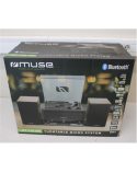 SALE OUT. Muse MT-120MB Turntable Micro System | Muse Turntable Micro System | MT-120MB | Drawer-type CD door | USB port | DAMAGED PACKAGING | AUX in