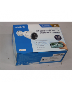 SALE OUT. Reolink Go Series G340 4K 4G LTE Wire Free Camera, White | Reolink 4G LTE Wire Free Camera | Go Series G340 | 23 month