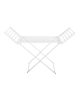 Adler | Foldable electric clothes drying rack | AD 7821 | Power 220 W | Silver/White | IP22